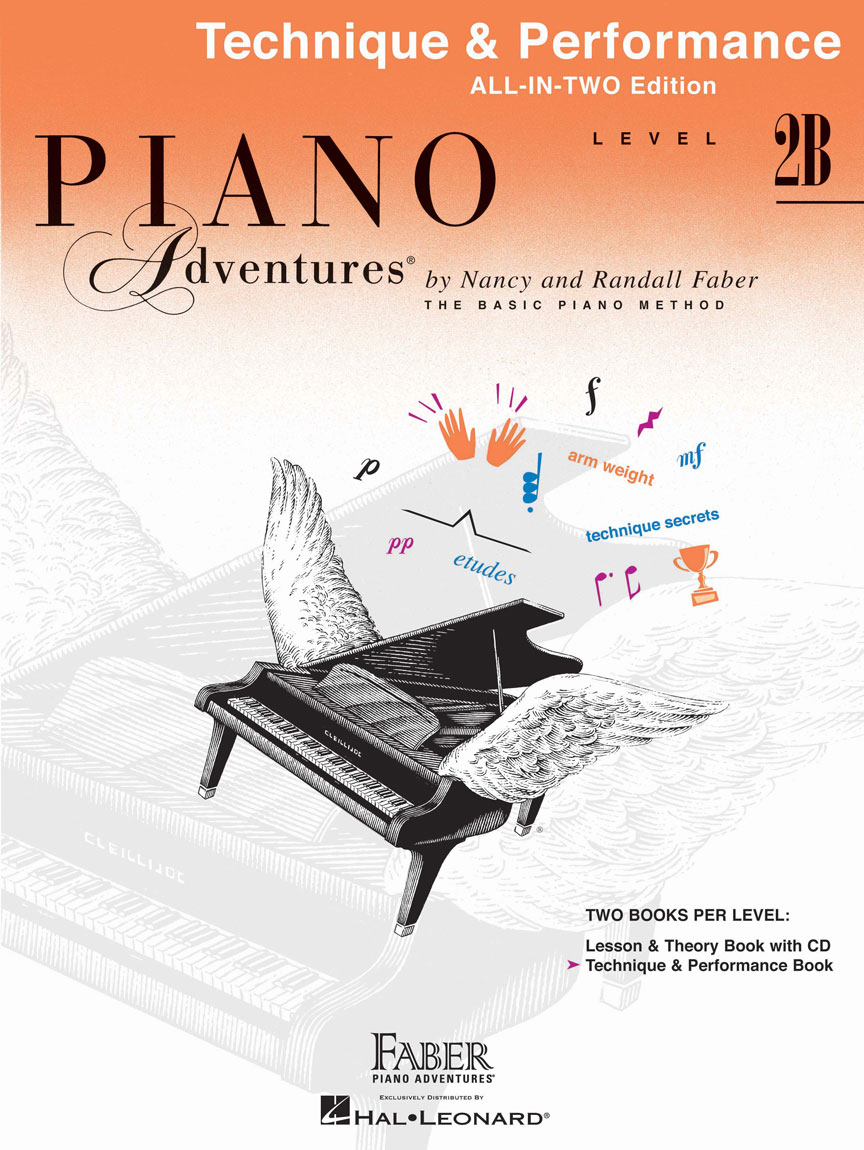 Piano Adventures® Level 2B Technique &amp; Performance Book ...