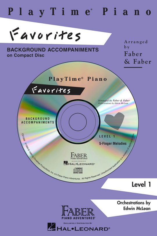 PlayTime® Piano Favorites CD
