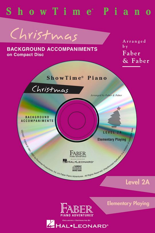 ShowTime® Piano Christmas CD