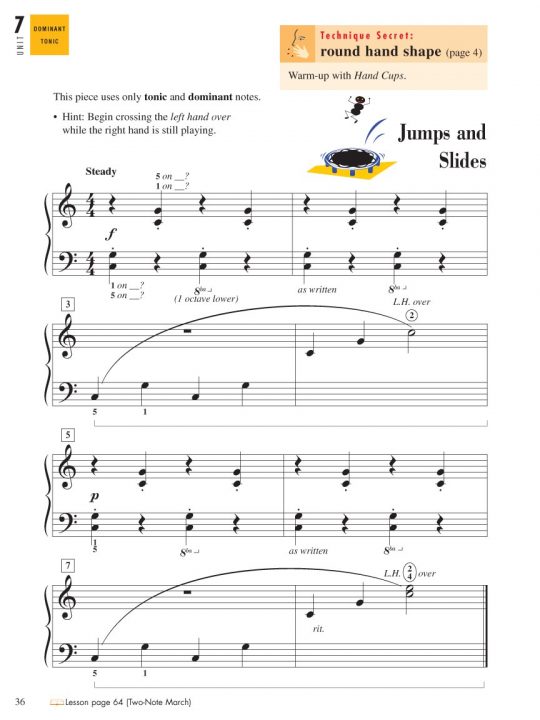 Piano Adventures® Level 1 Technique & Performance Book