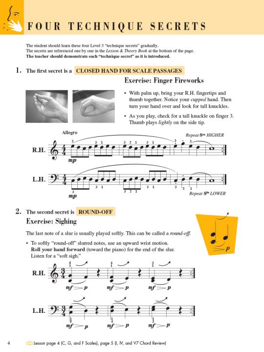 Piano Adventures® Level 3 Technique & Performance Book